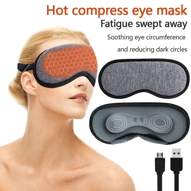 USB Heating Eye Mask to melt away fatigue