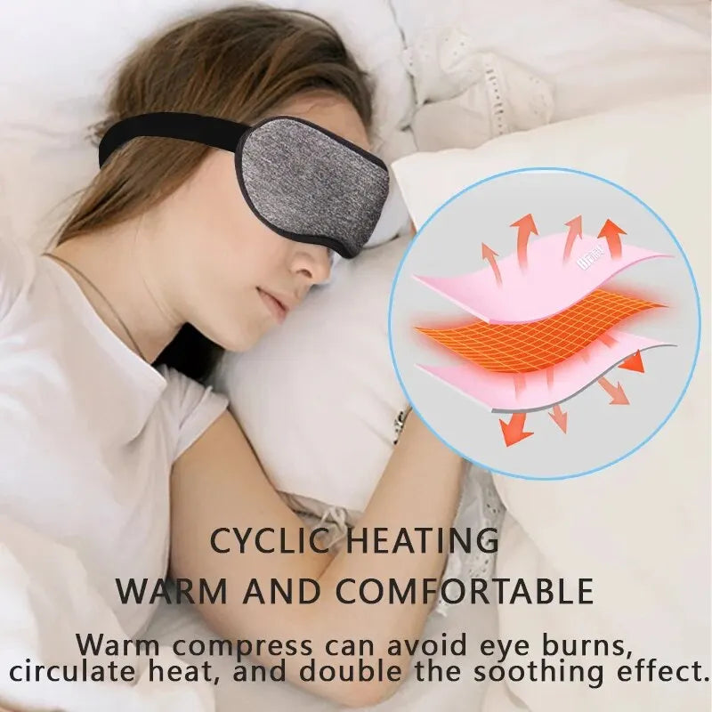 USB Heating Eye Mask to melt away fatigue