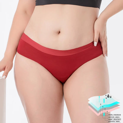 Leakproof Lingerie / Menstrual Underwear / Period Panty  - 4 layers for Heavy Absorbency - 1 piece