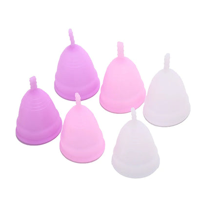 Menstrual Period Moon Cup made of Silicon - Small or Large Sized